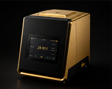 Gold testing machine concept